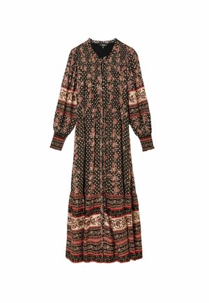 FatFace, MAXI DRESS - Maxikjoler - black linear sketch floral