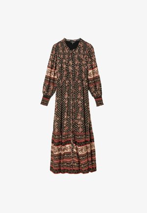 FatFace, MAXI DRESS - Maxikjoler - black linear sketch floral
