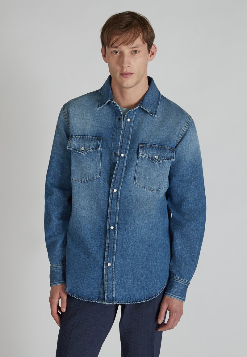 Slowear GLANSHIRT - Camicia - light blue light blue