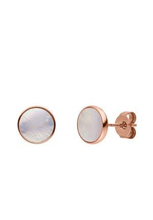 PURELEI WHITE GLOSS - Ohrringe - rose gold-coloured