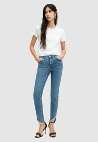 AllSaints DAX ASYM HEM - Slim fit jeans - blue