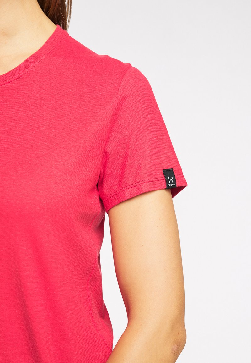 Damen Sportbekleidung | Haglöfs T-Shirt basic scarlet red/rot - VH48662 Damen Sportbekleidung | Haglöfs T-Shirt basic scarlet red/rot - VH48662