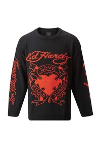 LOVE KILL - Strickpullover - black