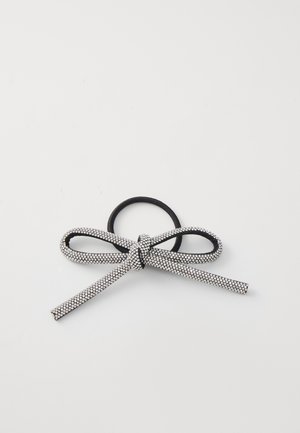 HAIR BOW - Hair Styling Accessory - silver.coloured/black