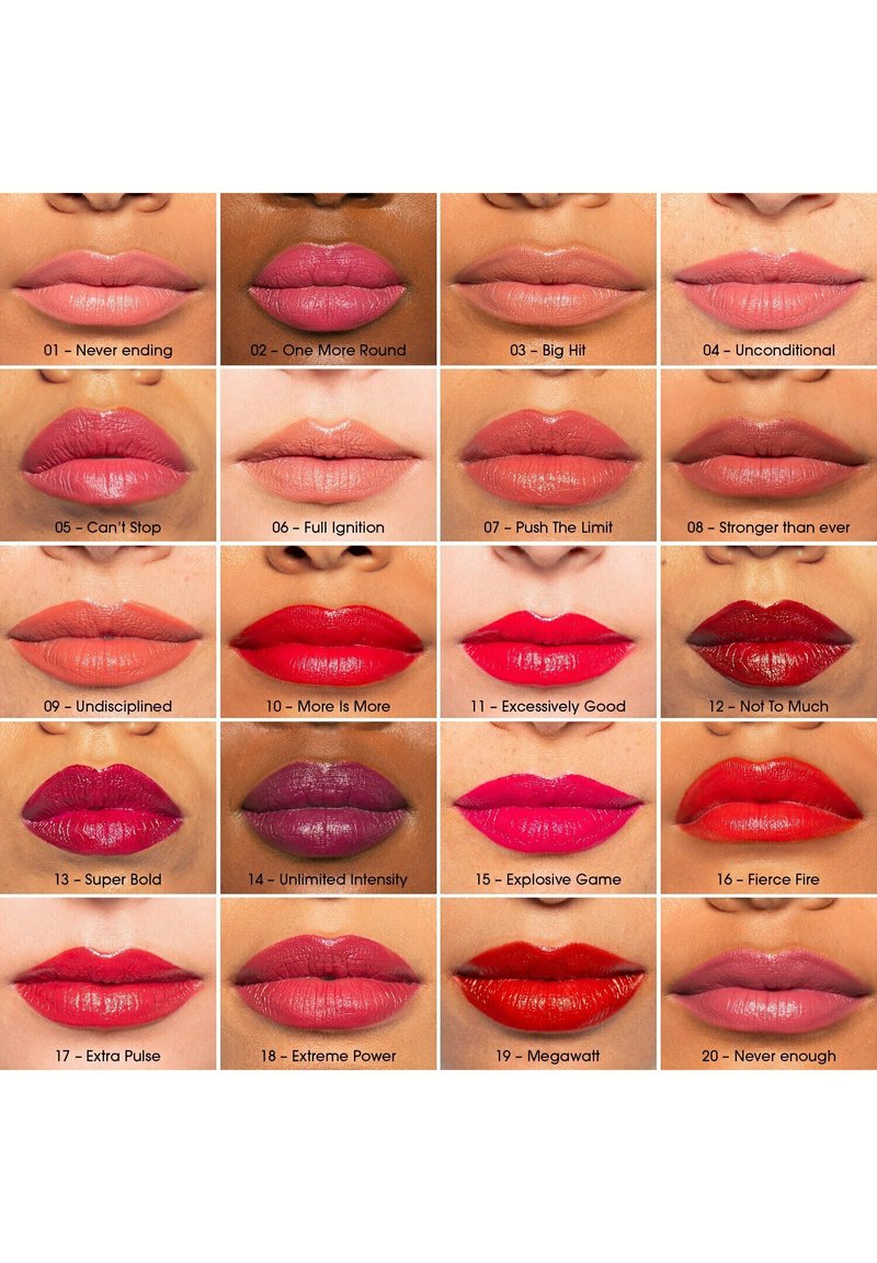 Damen Teint | SEPHORA COLLECTION SEPHORA COLLECTION ROUGE IS NOT MY NAME SATIN LIPSTICK Lippenstift 10 more is more/rot - JF3980 Damen Teint | SEPHORA COLLECTION SEPHORA COLLECTION ROUGE IS NOT MY NAME SATIN LIPSTICK Lippenstift 10 more is more/rot - JF3980