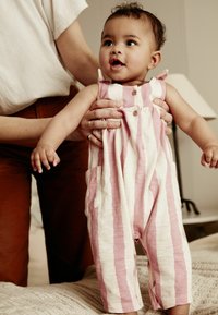 Next REGULAR FIT - Overal - pink white stripe