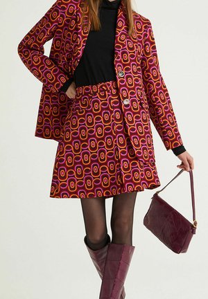 Gonna a campana - dark brown