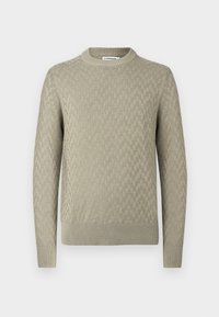 OLIVER STRUCTURE SWEATER - Maglione - brown