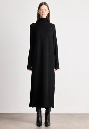 FAGLIATELLE - Gebreide jurk - black