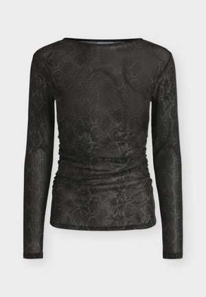 VILA, VICARINI  - T-shirt à manches longues - black beauty