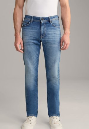 Jeans Straight Leg - aqua-blau