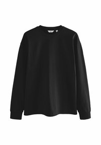 LONG SLEEVE RELAXED FIT HEAVYWEIGHT  - Långärmad tröja - black