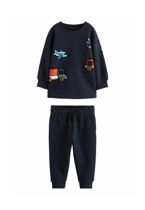 LONG SLEEVE AND SET - Træningssæt - navy transport