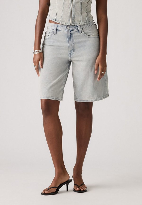 BAGGY DAD JORT - Denim shorts - boss business short