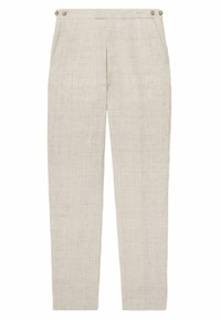 Reiss REGULAR FIT BLOOMFIELD   - Hlače za odijelo - stone