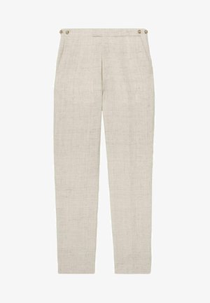 Reiss REGULAR FIT BLOOMFIELD   - Pantaloni eleganti - stone