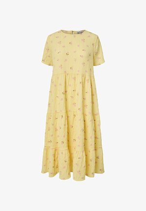 Pieces, MIDIKLEID PCSTELLA - Robe de jour - french vanilla