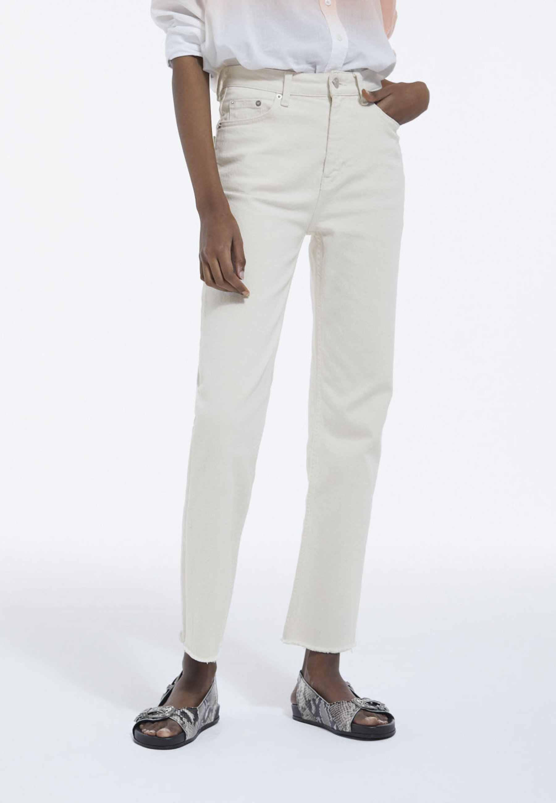 Kooples Straight leg jeans - natural 