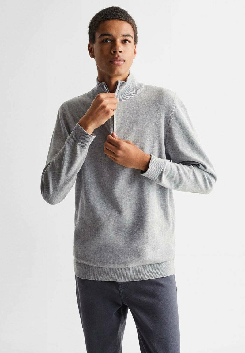 Mango Kids ZIPTB4 Jumper gris anthracite/anthracite Zalando.co.uk