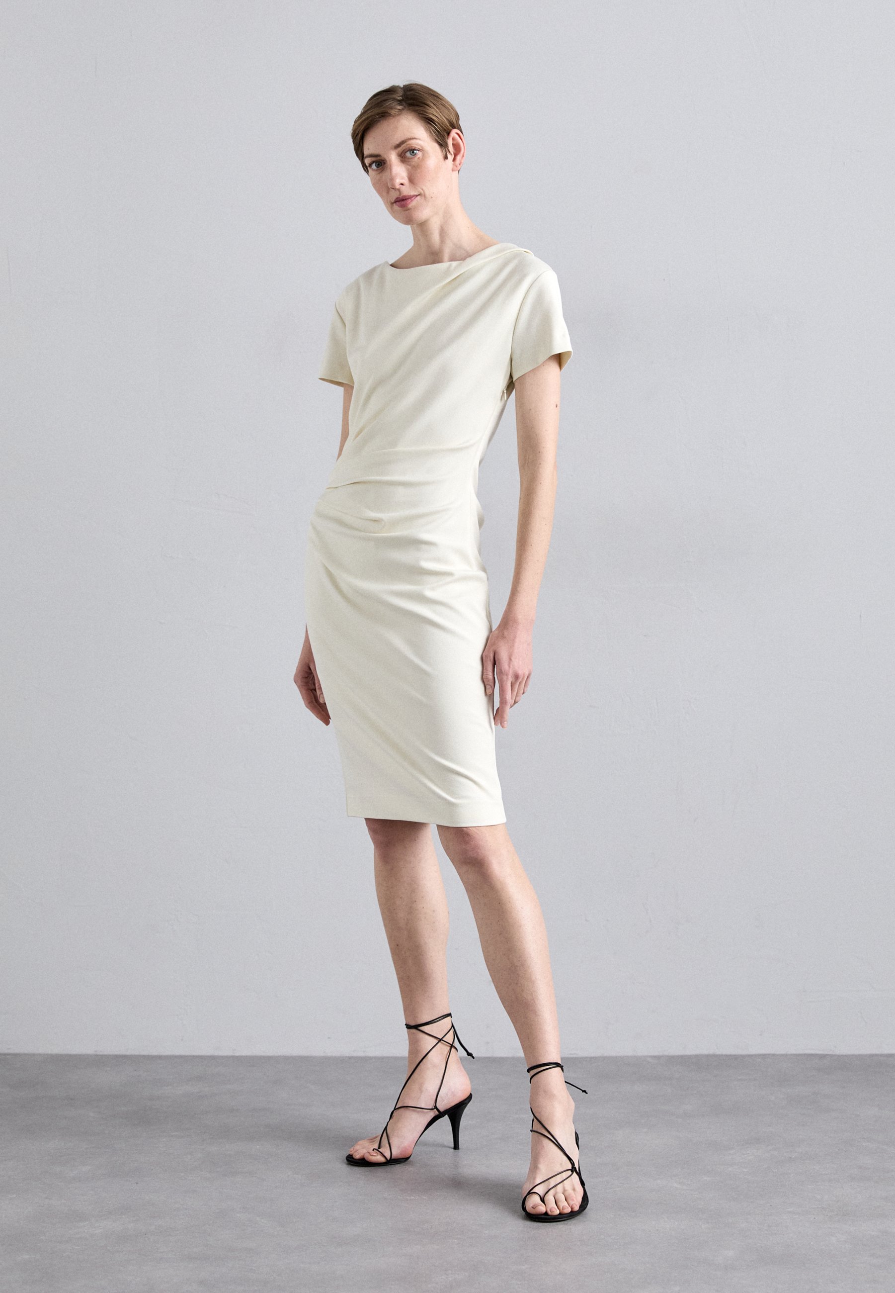 Tiger of Sweden IZLO - Jersey dress - cream white/off-white