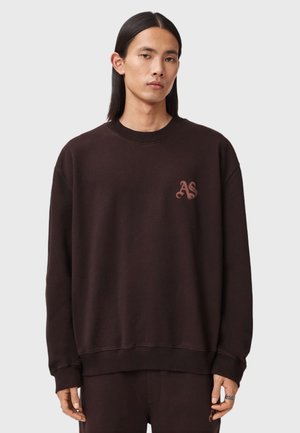 CREW - Collegepaita - plum brown