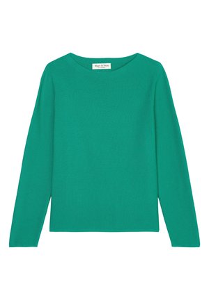 Stickad tröja - green