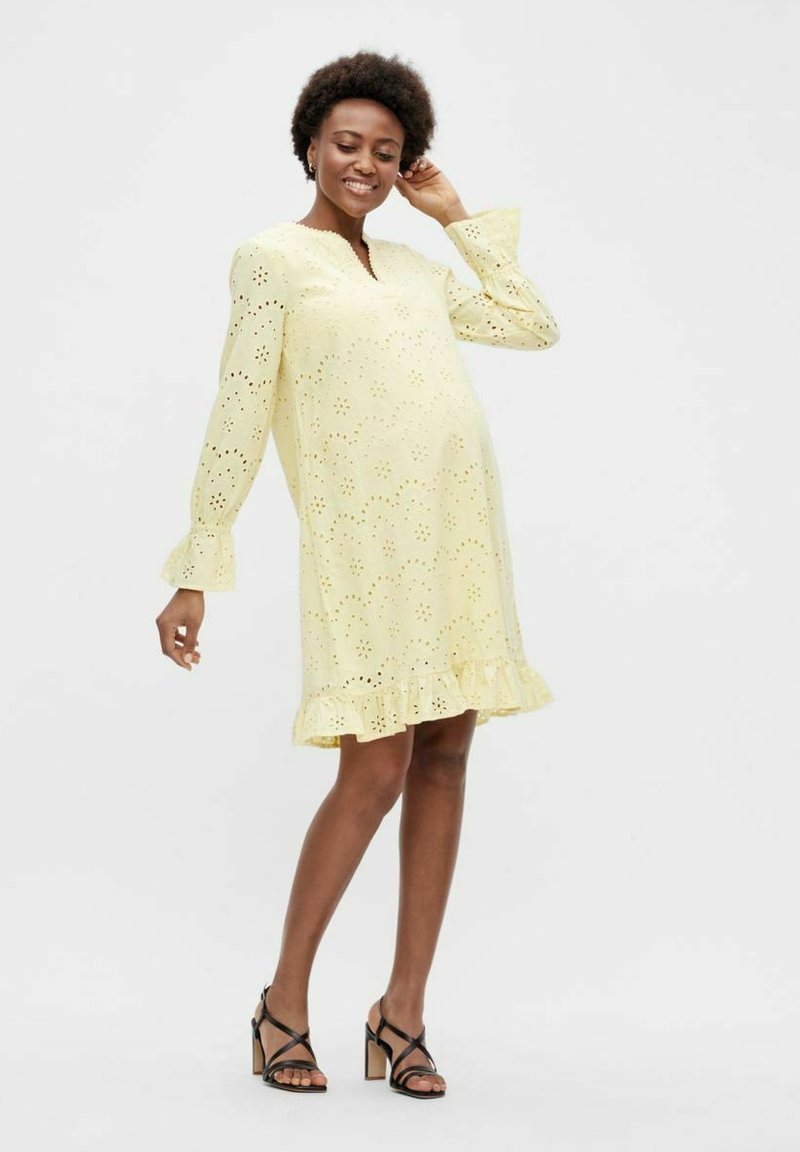 Vero Moda Jurk lichtgeel Vero Moda Jurk lichtgeel