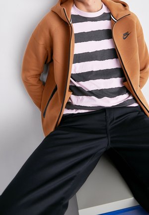 Sweat zippé - brown