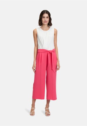 OHNE ARM - Tuta jumpsuit - patch red cream