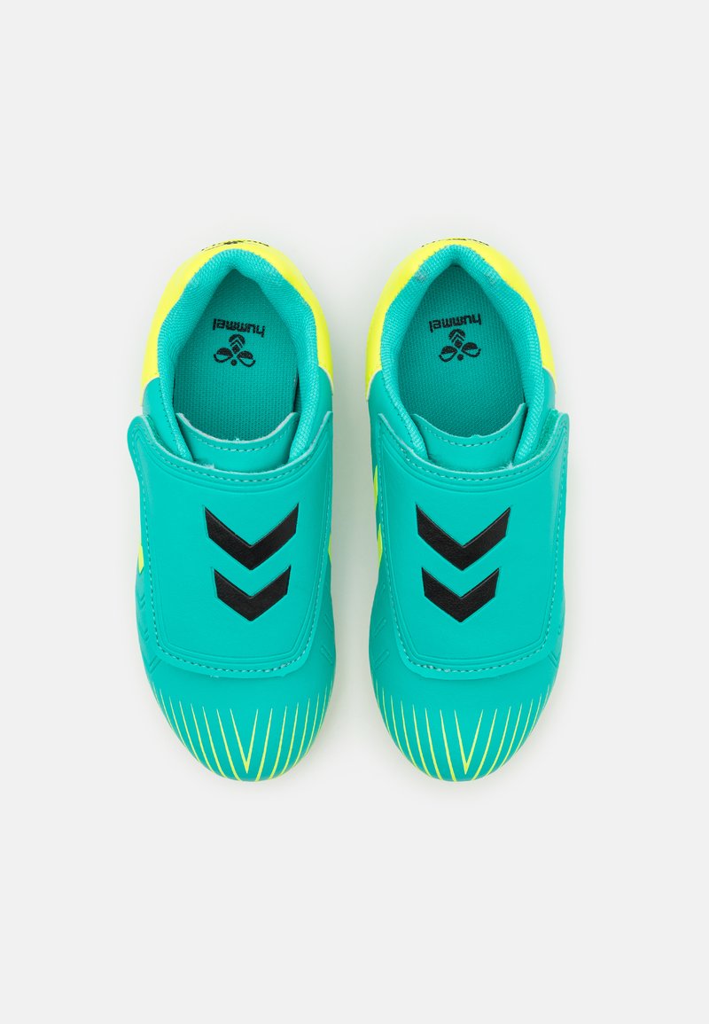 Kinder Wanderschuhe | Hummel HATTRICK MG JR UNISEX Fußballschuh Nocken turquise/semi solar yellow/türkis - IQ63979 Kinder Wanderschuhe | Hummel HATTRICK MG JR UNISEX Fußballschuh Nocken turquise/semi solar yellow/türkis - IQ63979