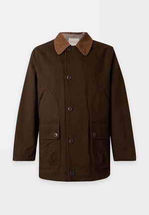 GANT, MOLESKIN DECKER - Καλοκαιρινό μπουφάν - dark moss green