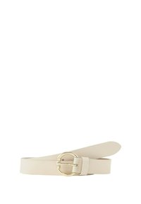 TOM TAILOR MIT RUNDER DORNSCHLIESSE - Riem - off white