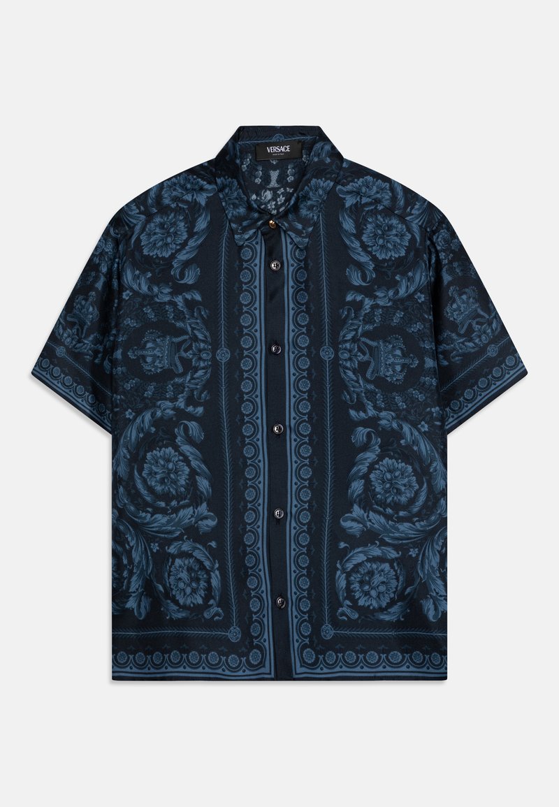 Versace INFORMAL BAROCCO KIDS FOULARD UNISEX - Button-down blouse - navy blue