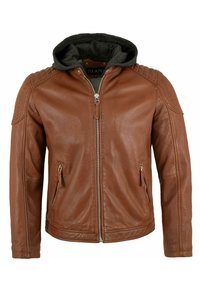 Lederjacken24 ARROW - Lederjacke - cognac