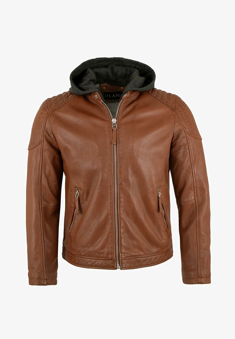 Lederjacken24 ARROW - Lederjacke - cognac