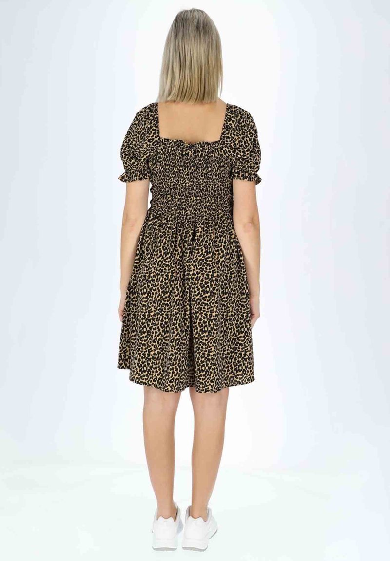 brown velvet dress designs Buy Women Brown Velvet Dress with Sequin Yoke Online S main image 0