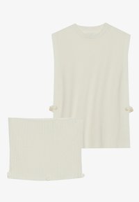 Zign Studio WOOL VEST - Džemperis - sand
