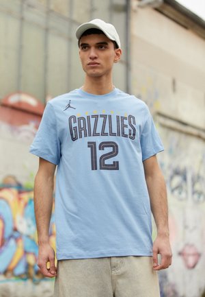 Nike Performance NBA JA MORANT MEMPHIS GRIZZLIES TEE - T-shirt imprimé - light blue