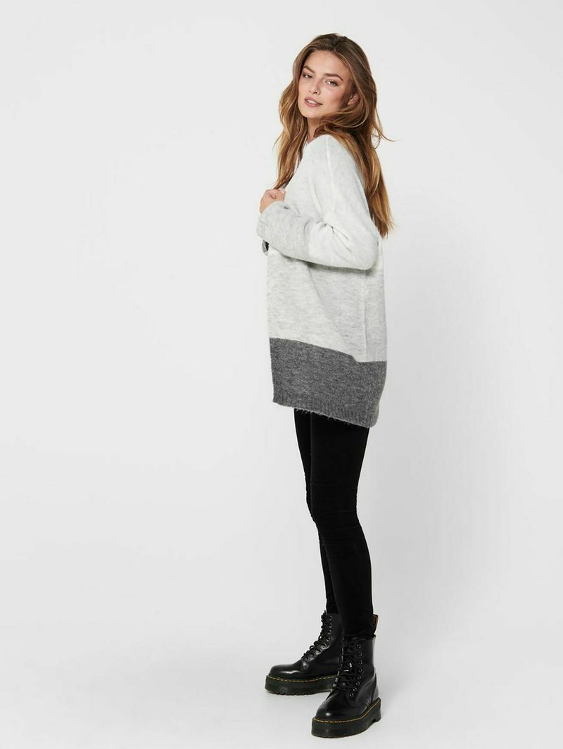 Damen Strickjacken | JDY Strickjacke dunkelgrau - DG70393 Damen Strickjacken | JDY Strickjacke dunkelgrau - DG70393