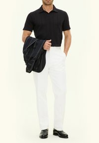 Oscar Jacobson CONNOR STRUCTURED - Polo - night blue