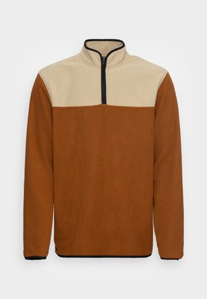 Fleece trui - brown