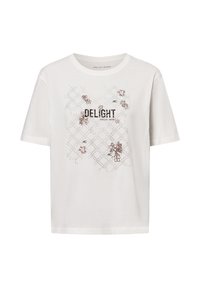 Marc Cain Print T-shirt - weiß