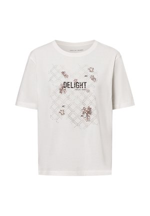 Print T-shirt - weiß