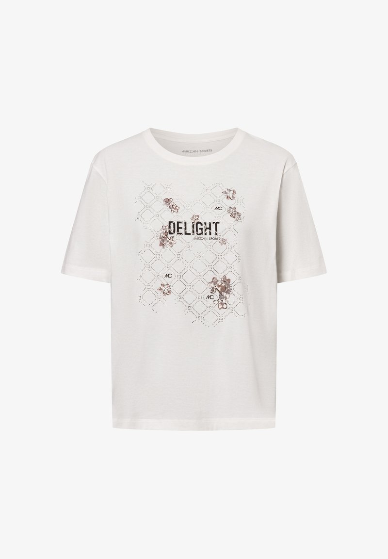Marc Cain T-Shirt print - weiß