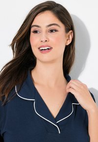 Ulla Popken SET - Pyjama - midnight blue