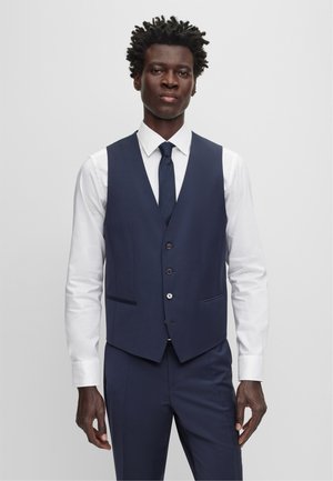 BOSS HUGE - Suit waistcoat - dark blue