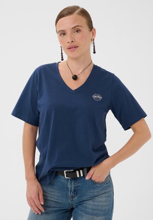 Culture, CULIBA GITH - Tričko s potlačou - dress blues