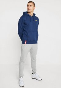 Alpha Industries BASIC HOODY SMALL LOGO - Felpa con cappuccio - new navy