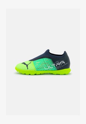 ULTRA 3.3 TT JR UNISEX - Voetbalschoenen voor kunstgras - green glare/elektro aqua/spellbound