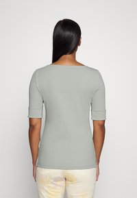 Lauren Ralph Lauren STRETCH COTTON BOATNECK TEE - T-shirt básica - ranch sage